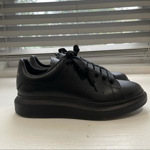 Authentic Black Alexander McQueen Sneaker